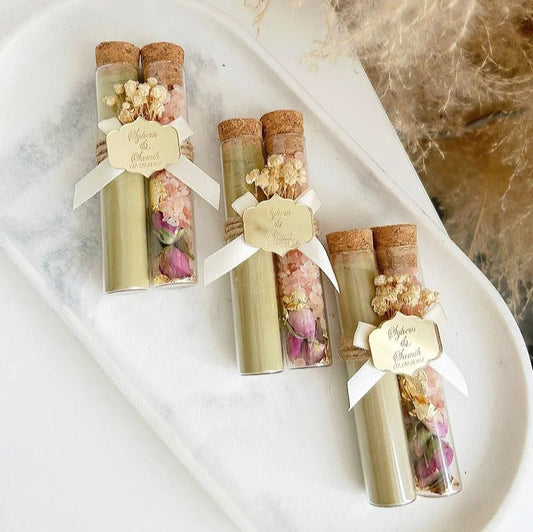 Hammam-Duo als Henna-Gastgeschenk zur Hochzeit – edles Set im Wellness-Stil