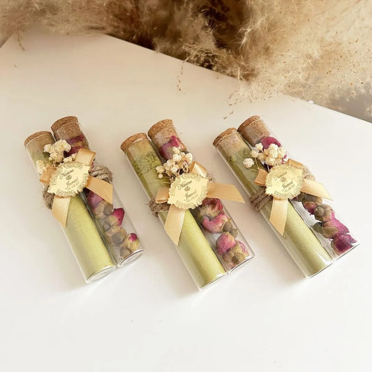 Henna „Duo Orient“ als personalisiertes Gastgeschenk zur Hochzeit – elegantes Duo