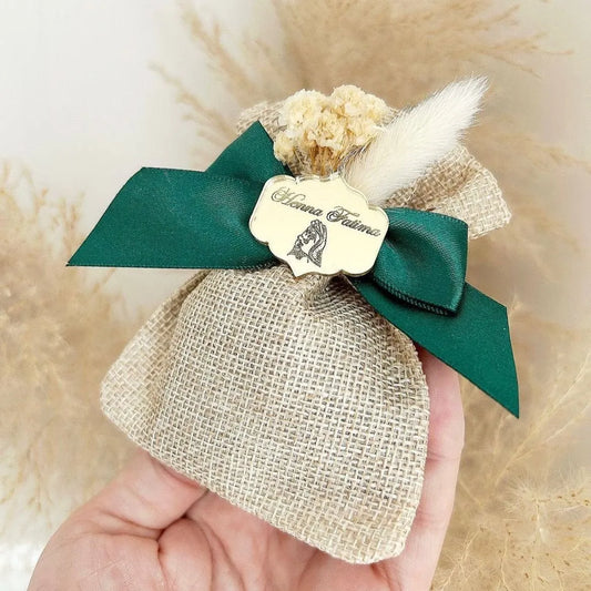 Henné-Kahina-Beutel als Gastgeschenk zur Hochzeit – inspiriert von traditionellen Ritualen