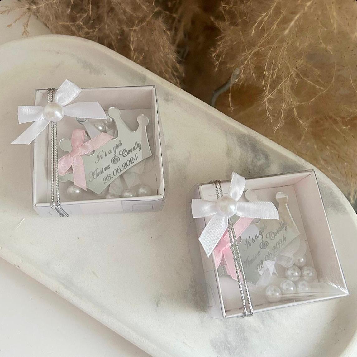 Prinzessinnenmagnet als Gästegabe, süßes Gastgeschenk für Geburtstag und Taufe