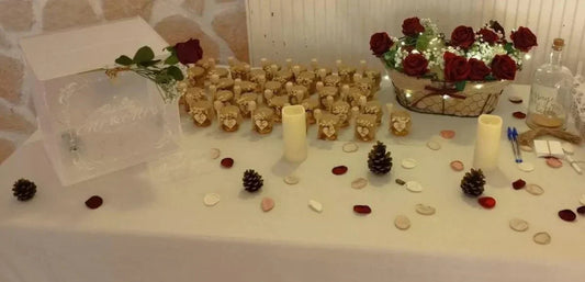 Fabiola und Johnny: Love-Honigtöpfchen für eine romantische Hochzeit