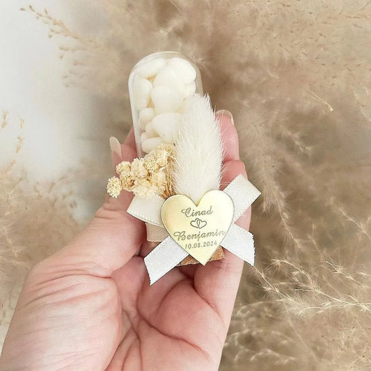 Aleya-Glasglocke als elegantes Gastgeschenk zur Hochzeit – edel und stilvoll