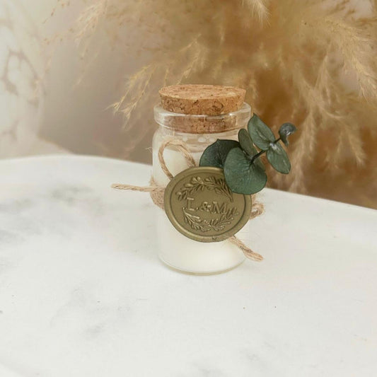 Châtelaine-Kerze als Gästegabe, elegantes Gastgeschenk für Hochzeit und Geburtstag