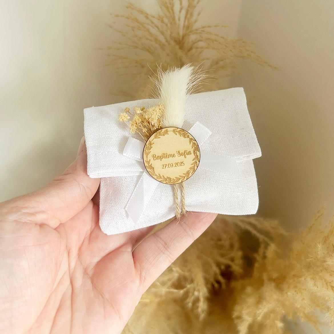 Geheimnis-Seife als Gästegabe, elegantes Gastgeschenk für Hochzeit und Geburtstag