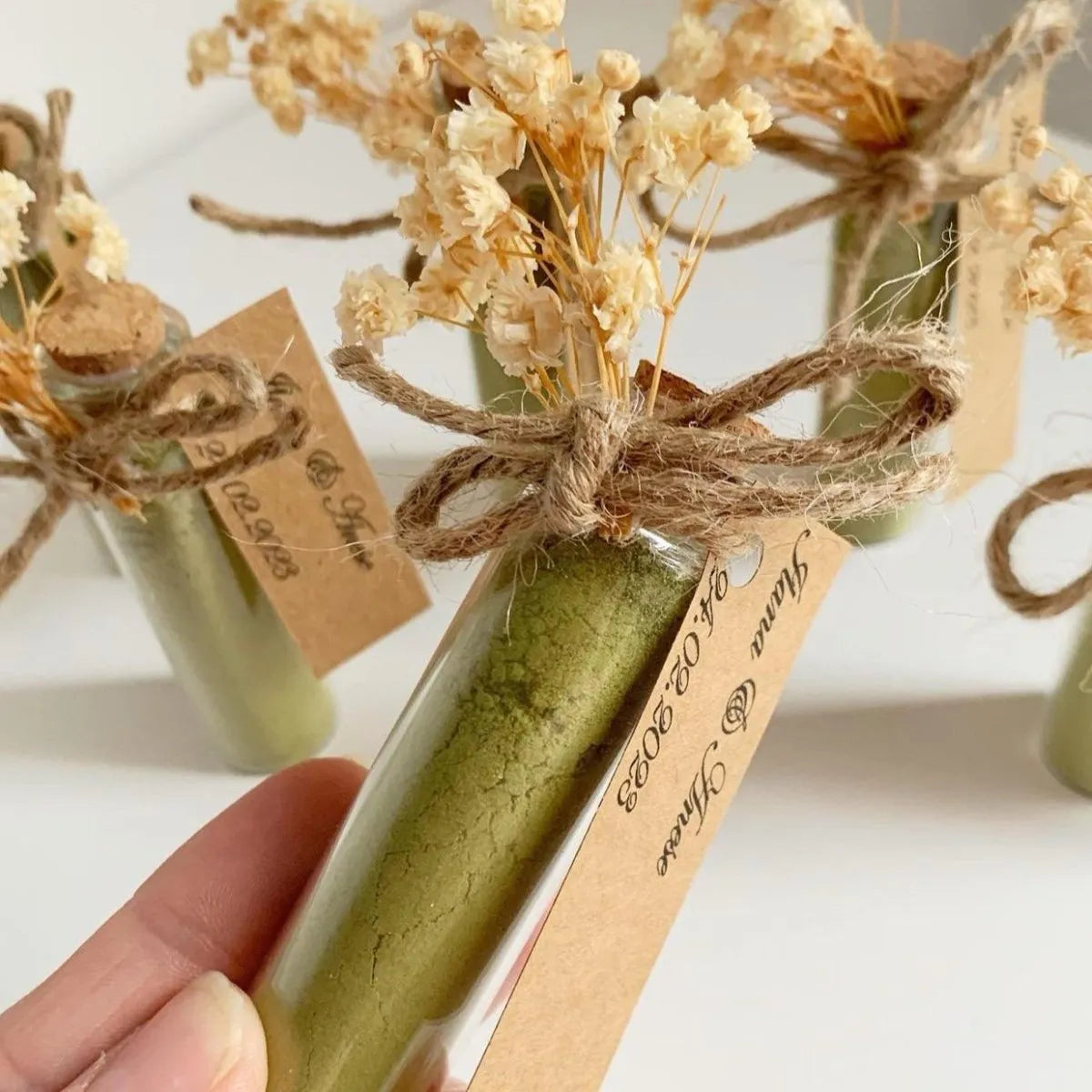 Henna „Sara“ als personalisiertes Gastgeschenk zur Hochzeit – elegante Gestaltung