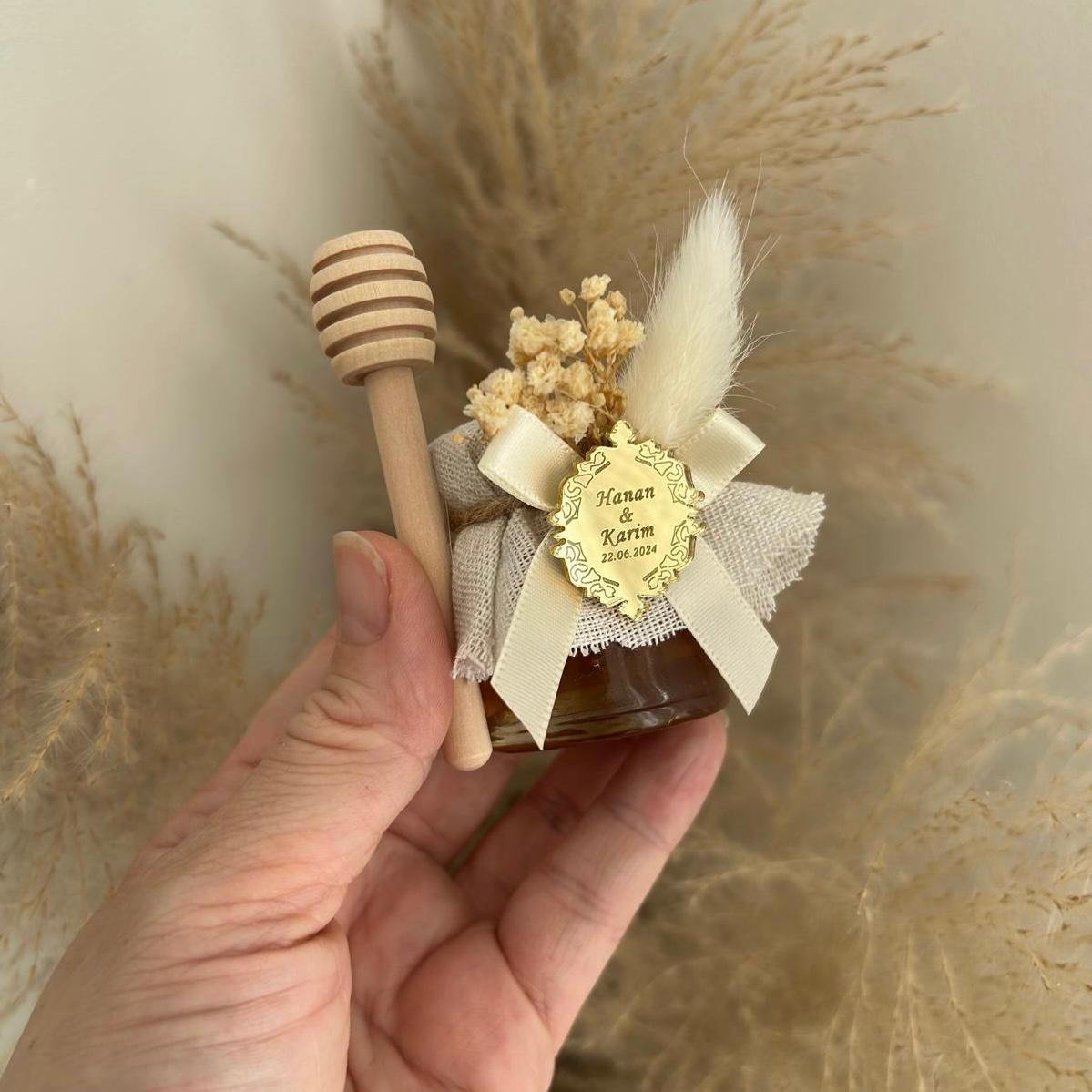 Honigtöpfchen Dubai als Gästegabe, süßes Gastgeschenk für Hochzeit und Beschneidung