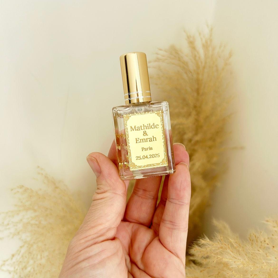 Parfüm Dubai als Gästegabe, luxuriöses Gastgeschenk zur Hochzeit mit orientalischem Hauch