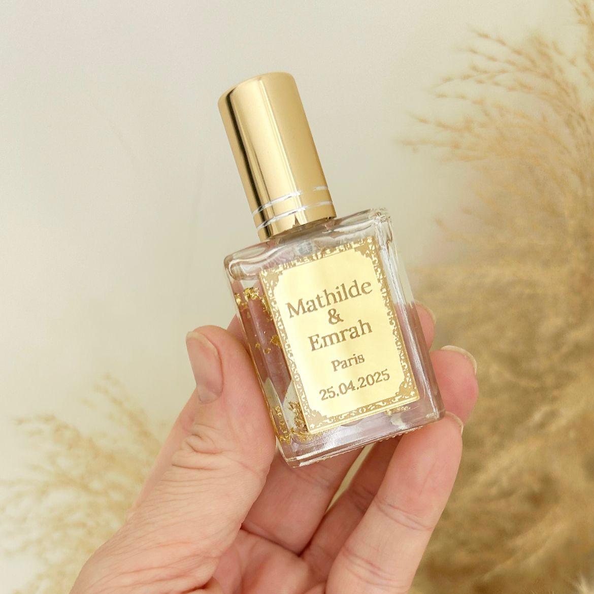 Parfüm Dubai als Gästegabe, luxuriöses Gastgeschenk zur Hochzeit mit orientalischem Hauch