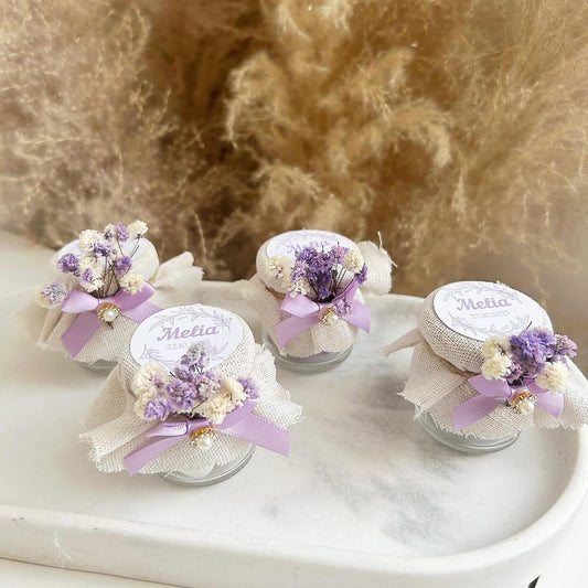 Zuckermandeln Violine als Gästegabe, elegantes Gastgeschenk für Hochzeit und Taufe